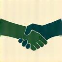 Handshake icon symbolizing partnerships