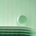 Stylized graphic representing sleep stages, with phases of light, deep, and REM sleep.