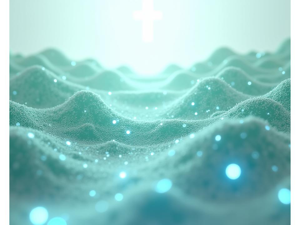 Abstract visualization of VitaGrove's AI machine learning engine, depicting data flow and adaptive algorithms for personalized wellness